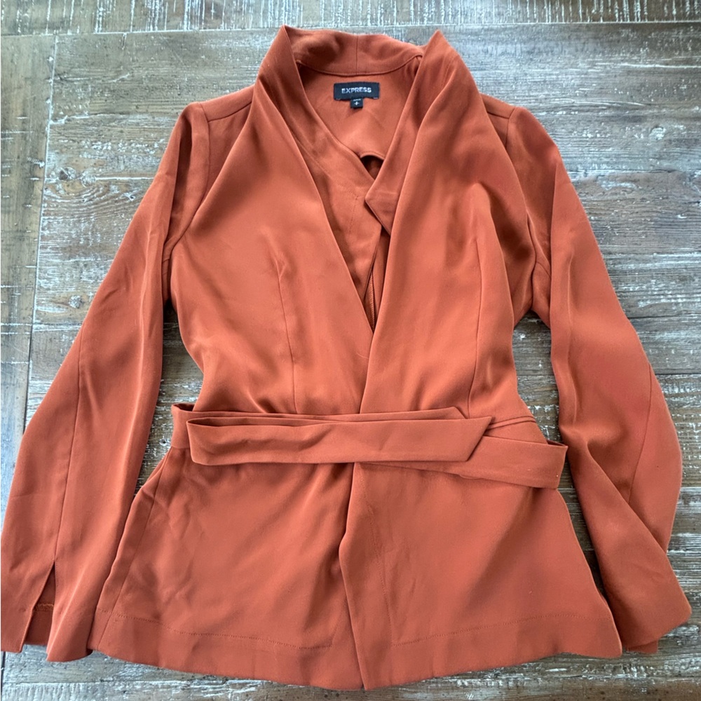 Express Bold Rust Jacket - Picture 1 of 3
